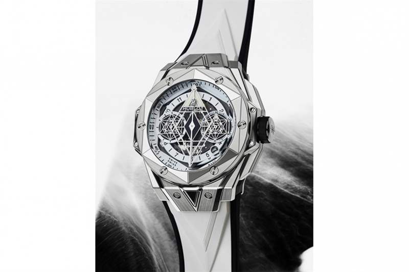 紋身聯(lián)乘腕表！ Hublot推出全新白色Big Bang Unico Sang Bleu II