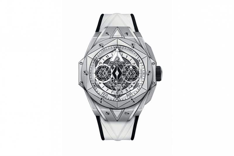 紋身聯(lián)乘腕表！ Hublot推出全新白色Big Bang Unico Sang Bleu II