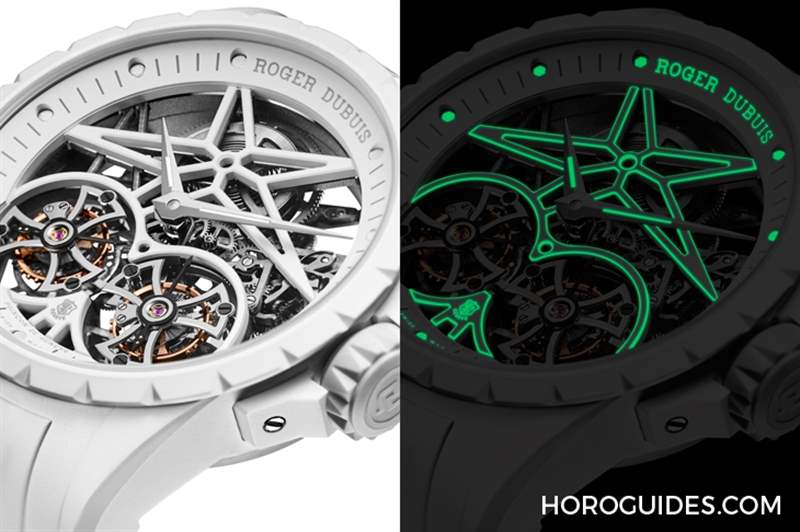 ROGER DUBUIS - 制表界首見至輕素材加持！ 越夜越光的Roger Dubuis Excalibur Twofold