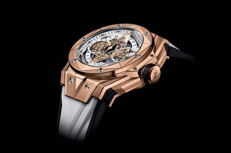 紋身聯(lián)乘腕表！ Hublot推出全新白色Big Bang Unico Sang Bleu II