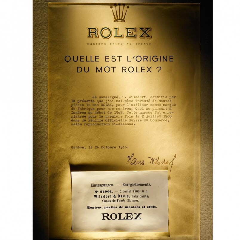 ROLEX何時(shí)正式成立？