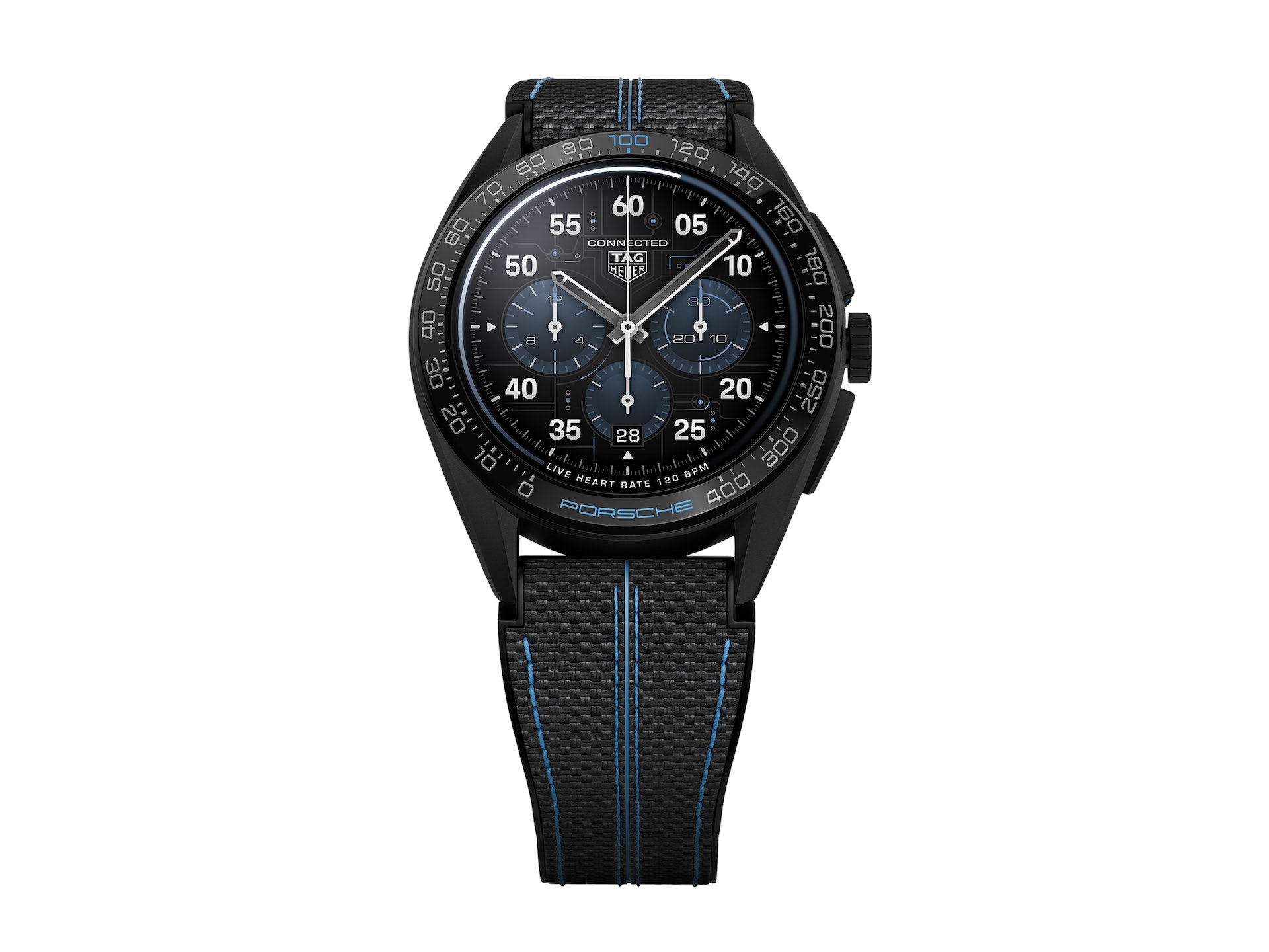 TAG Heuer聯(lián)乘保時捷別注智能腕表功能升級為車主送上窩心設(shè)計