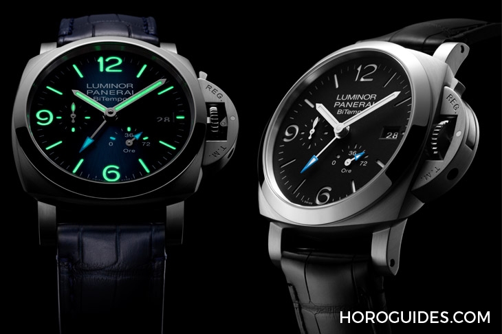 OFFICINE PANERAI - Panerai首次出現(xiàn)「BiTempo」字樣｜Panerai Luminor BiTempo PAM01360、PAM01361