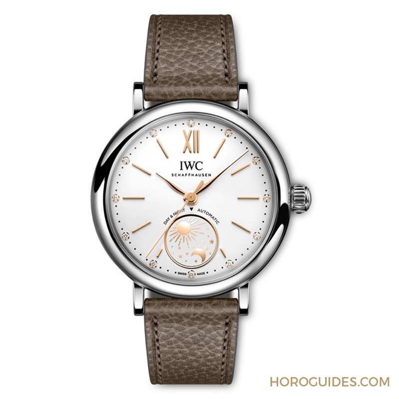 IWC - 柔潤(rùn)質(zhì)感，迷人英氣｜IWC柏濤菲諾日夜顯示自動(dòng)腕表34