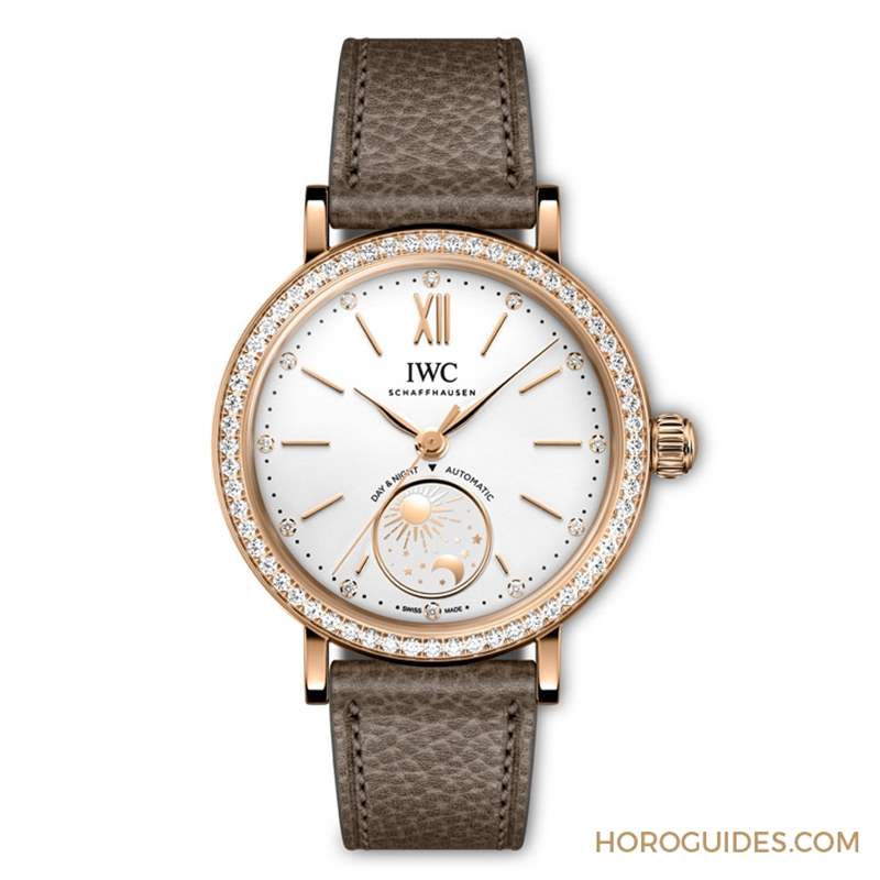IWC - 柔潤(rùn)質(zhì)感，迷人英氣｜IWC柏濤菲諾日夜顯示自動(dòng)腕表34