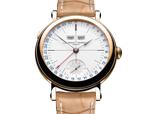 乳白色表盤-Laurent Ferrier推出兩款全新Galet年歷學(xué)校手表