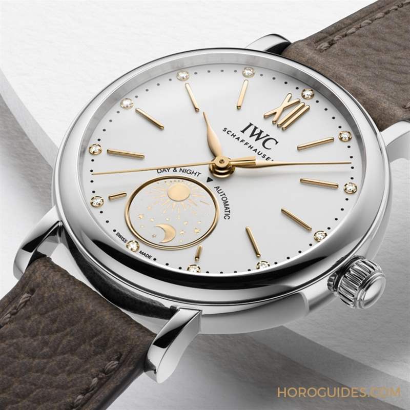 IWC - 柔潤(rùn)質(zhì)感，迷人英氣｜IWC柏濤菲諾日夜顯示自動(dòng)腕表34