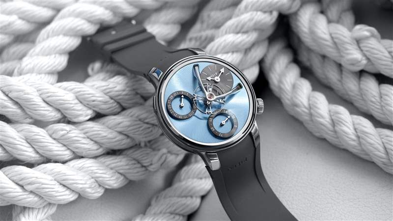 介紹MB&F 在日內(nèi)瓦鐘表日擁有最酷的調(diào)節(jié)機構(gòu)——他們想炫耀一下