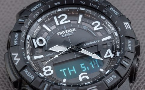 手表評論：卡西歐 Pro Trek PRT-B50 黑色鈦