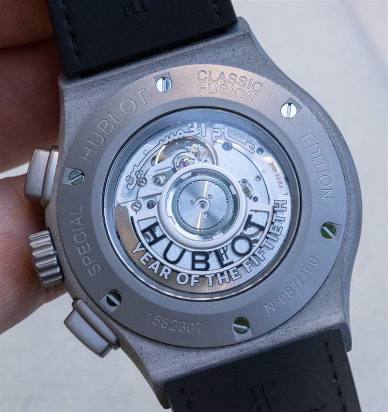 動(dòng)手實(shí)踐：Hublot Classic Fusion Chronograph Concrete Sand Watch with Concrete & Sand 來(lái)自迪拜