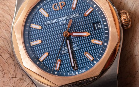 芝柏 Laureato 42 MM 鈦金和玫瑰金腕表評論