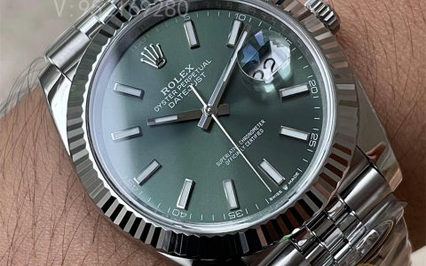 C廠新品薄荷綠日志3235機(jī)芯復(fù)刻表怎么樣,C廠clean廠勞力士薄荷綠日志評測