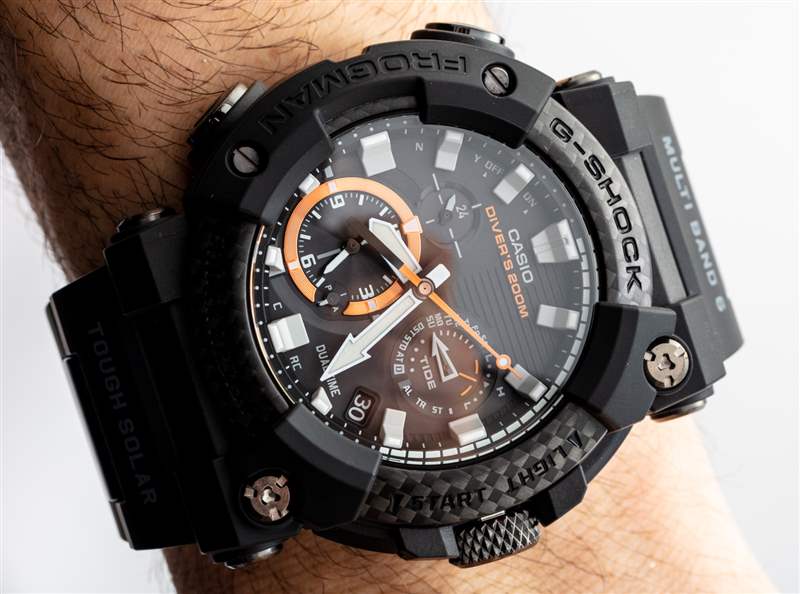 動(dòng)手：卡西歐 G-Shock Frogman GWF-A1000XC-1A 手表采用新表殼材料