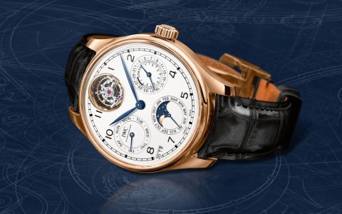 IWC150周年第一只陀飛輪萬(wàn)年歷SIHH 2018 Portugieser Perpetual Calendar Tourbillon