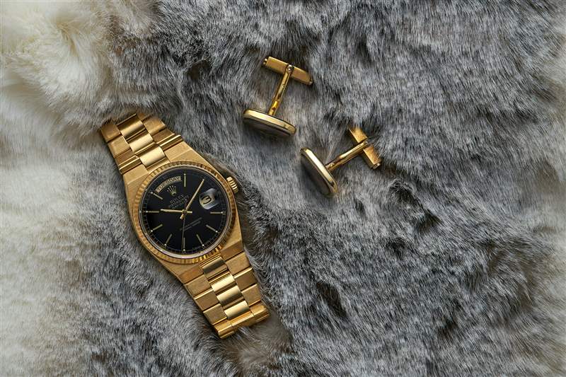1979 年勞力士 Oysterquartz Day-Date ref.  19018。