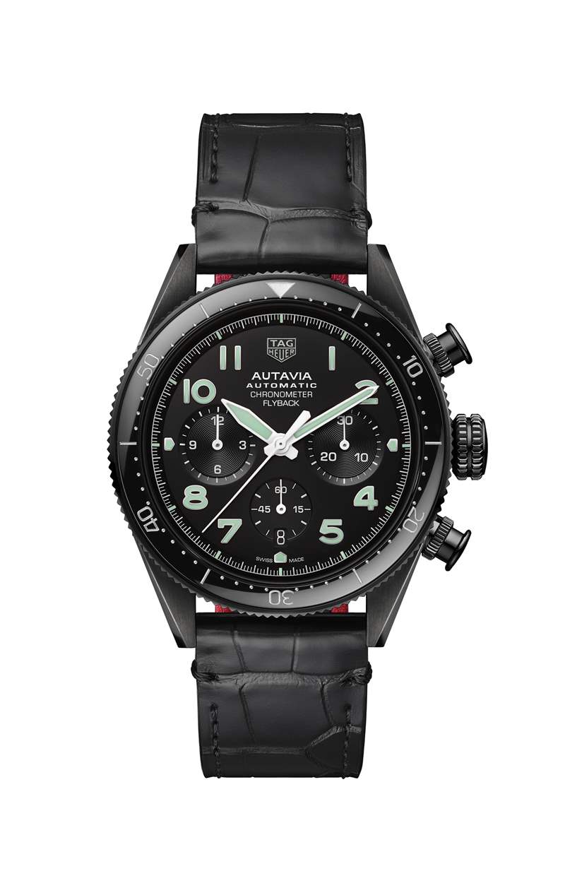 泰格豪雅 Autavia 飛返計時碼表的士兵形象。