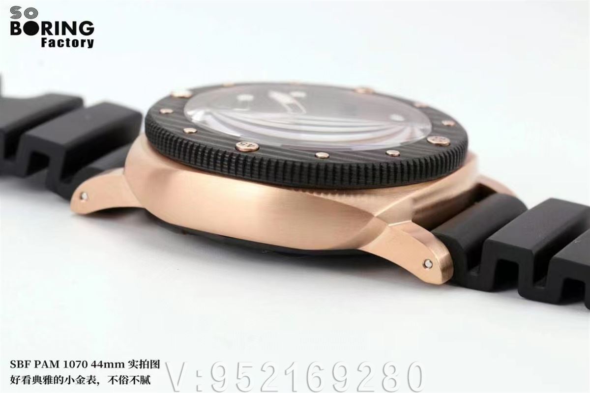 SBF廠(原VS)沛納海1070紅金碳纖維「黑金」腕表復(fù)刻