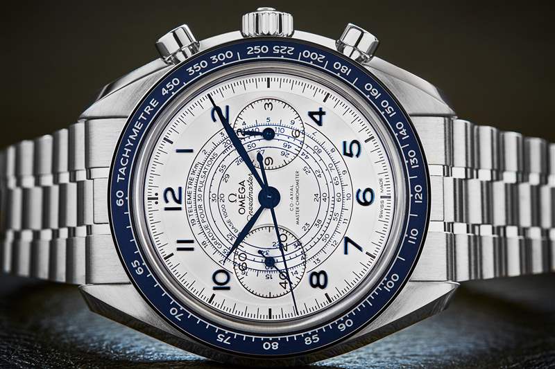 推出歐米茄Speedmaster Chronoscope同軸至臻天文臺(tái)計(jì)時(shí)碼表，配備測(cè)速儀、測(cè)距儀和脈搏計(jì)