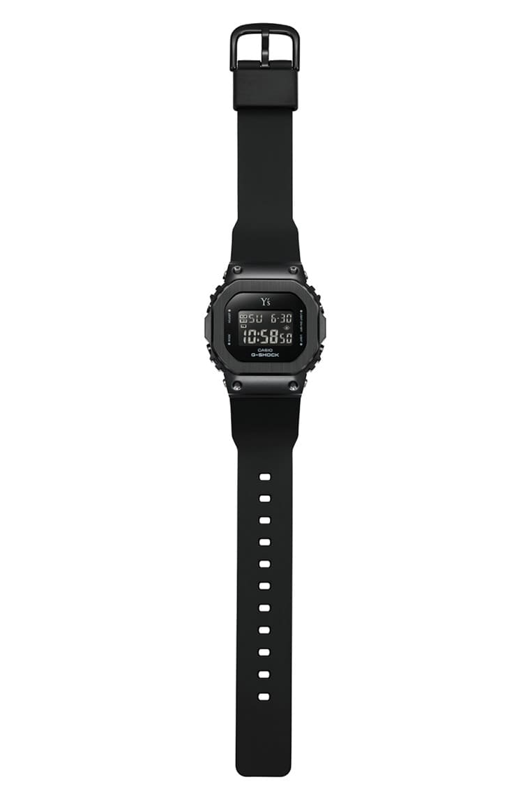 G-SHOCK與山本耀司主理品牌Y's合作打造時尚聯名表GM-S5600