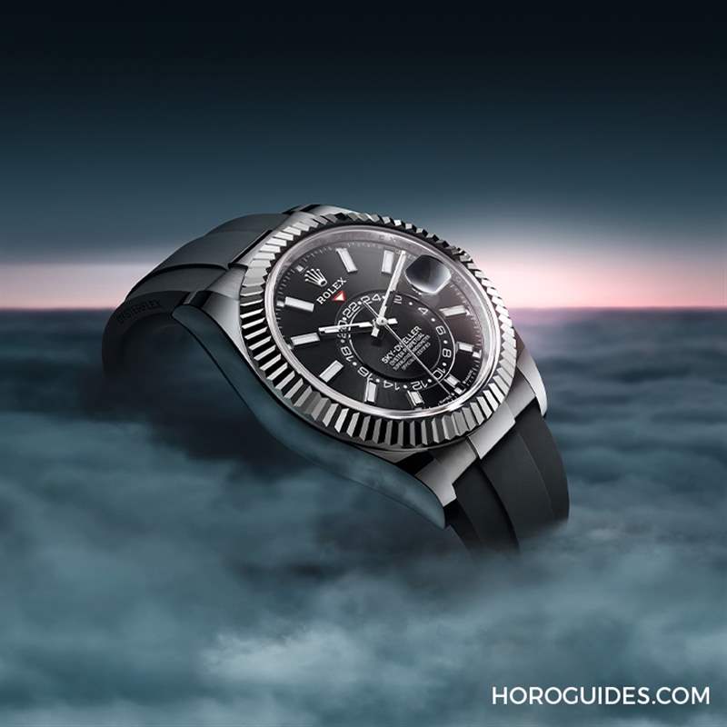 ROLEX - 勞力士天行者Sky-Dweller半金材質(zhì)推出薄荷綠新色，玫瑰金材質(zhì)搭配專屬藍(lán)綠色表盤(pán)