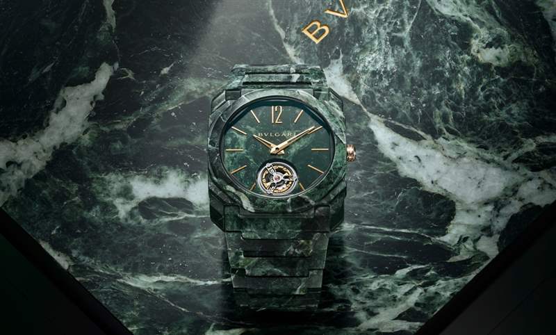 BVLGARI - 奇絕之美！ 前衛(wèi)演繹羅馬帝國魂，BVLGARI Octo Finnisimo超薄陀飛輪腕表大理石款