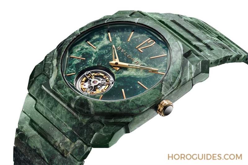 BVLGARI - 奇絕之美！ 前衛(wèi)演繹羅馬帝國魂，BVLGARI Octo Finnisimo超薄陀飛輪腕表大理石款