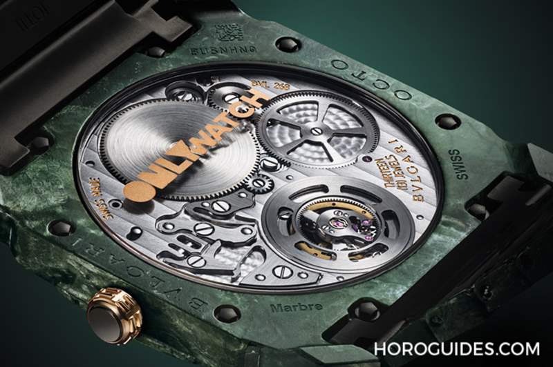 BVLGARI - 奇絕之美！ 前衛(wèi)演繹羅馬帝國魂，BVLGARI Octo Finnisimo超薄陀飛輪腕表大理石款
