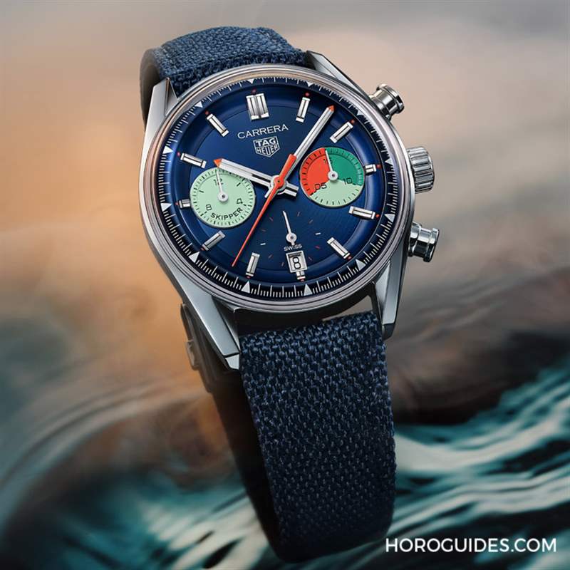 TAG HEUER - 再次啟航！ 以1968年Skipper原型表為靈感｜Tag Heuer Carrera Skipper帆船計(jì)時(shí)腕表