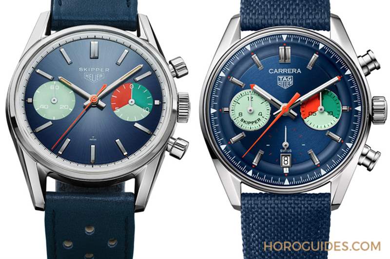 TAG HEUER - 再次啟航！ 以1968年Skipper原型表為靈感｜Tag Heuer Carrera Skipper帆船計(jì)時(shí)腕表