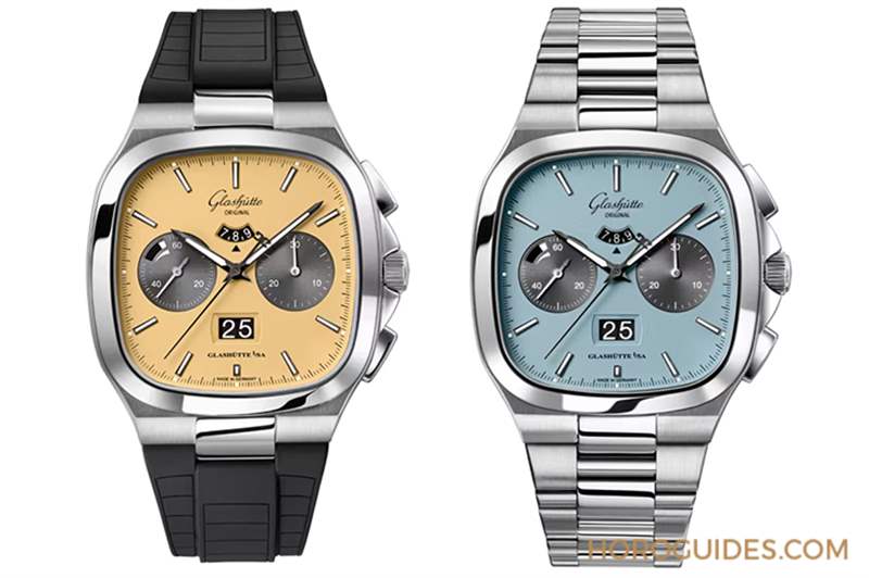 GLASHüTTE ORIGINAL - 格拉蘇蒂七零年代大日歷計(jì)時(shí)腕表新色亮相，捕捉1970年代的夏日絢爛