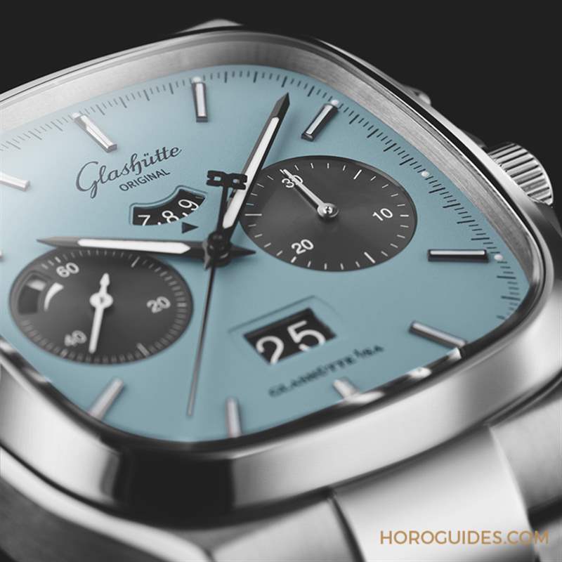 GLASHüTTE ORIGINAL - 格拉蘇蒂七零年代大日歷計(jì)時(shí)腕表新色亮相，捕捉1970年代的夏日絢爛