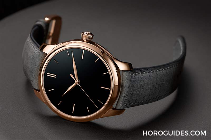 H. MOSER & CIE - 奪目紅金與世上最黑材質Vantablack的極致對比｜亨利慕時勇創者系列Vantablack?概念表新作