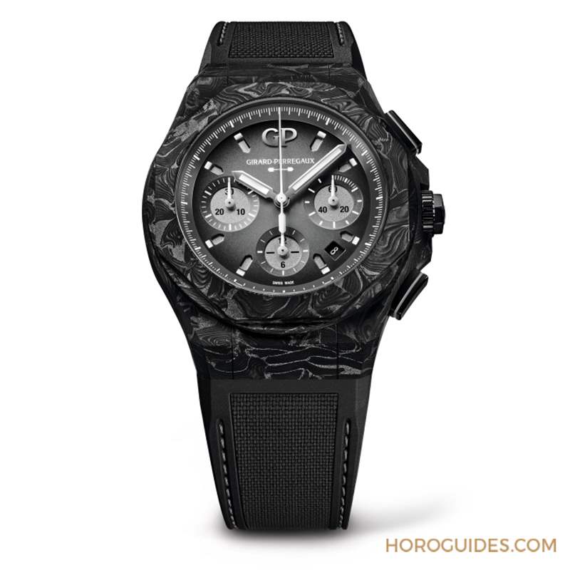 GIRARD-PERREGAUX - 令人驚「碳」 創新復合材質新表登場｜GP Laureato Absolute Chronograph 8Tech