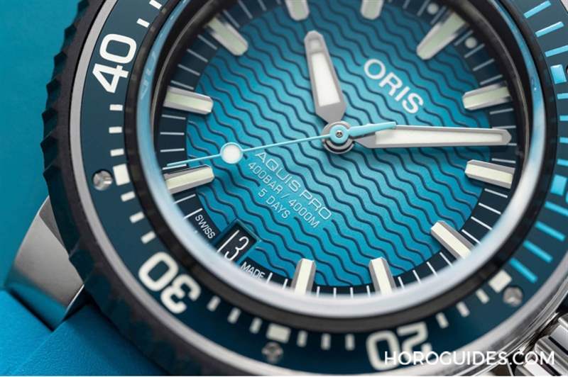 ORIS - 突破自我4,000米防水規(guī)格來襲｜ORIS AquisPro 4000m