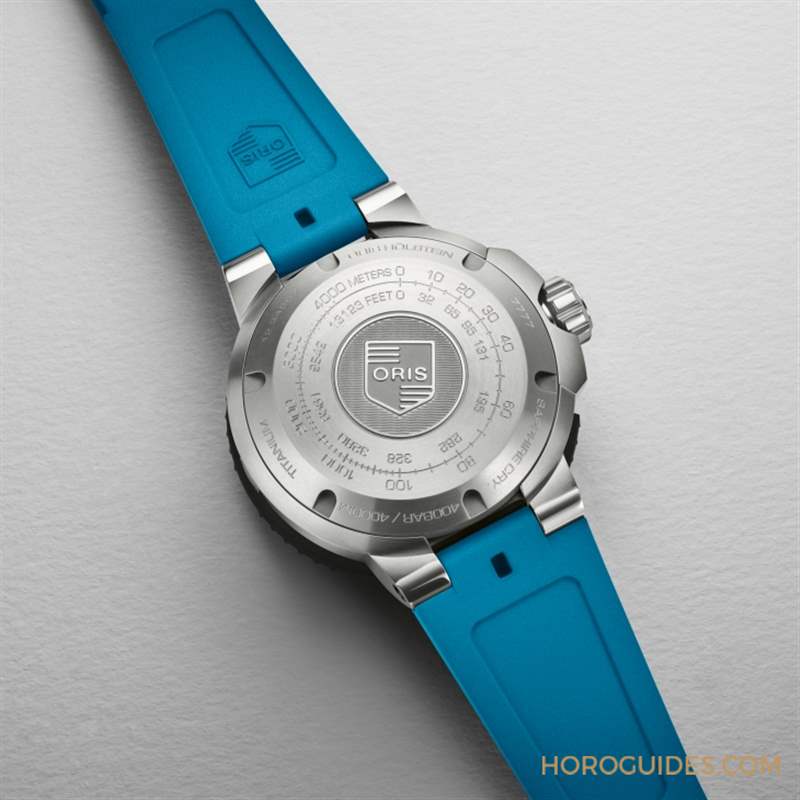 ORIS - 突破自我4,000米防水規(guī)格來襲｜ORIS AquisPro 4000m