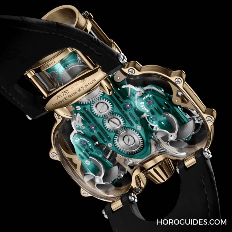 MB&F - 最美機芯雙色齊發(fā)｜MB&F HM9 Sapphire Vision