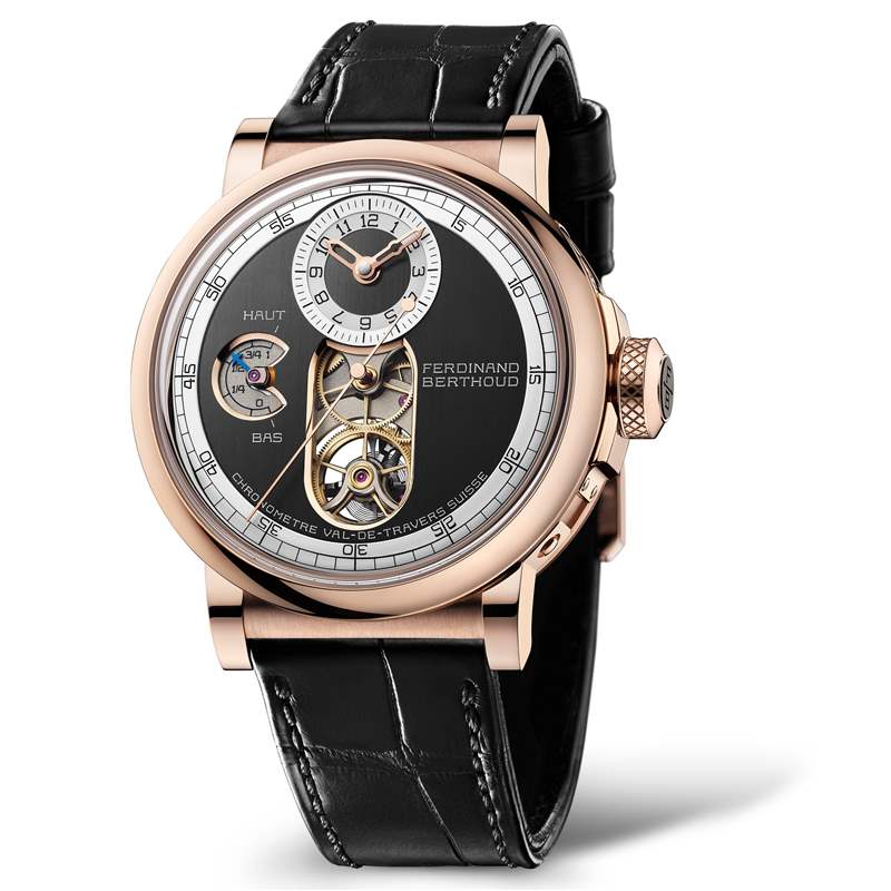Ferdinand Berthoud推出Chronomètre FB 2T芝麻鏈陀飛輪腕表：圓形表殼，藍(lán)寶石機(jī)芯夾板