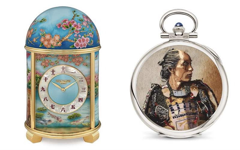 Patek Philippe推出Rare Handcrafts珍稀工藝時計作品：琺瑯、雕刻與細木鑲嵌工藝