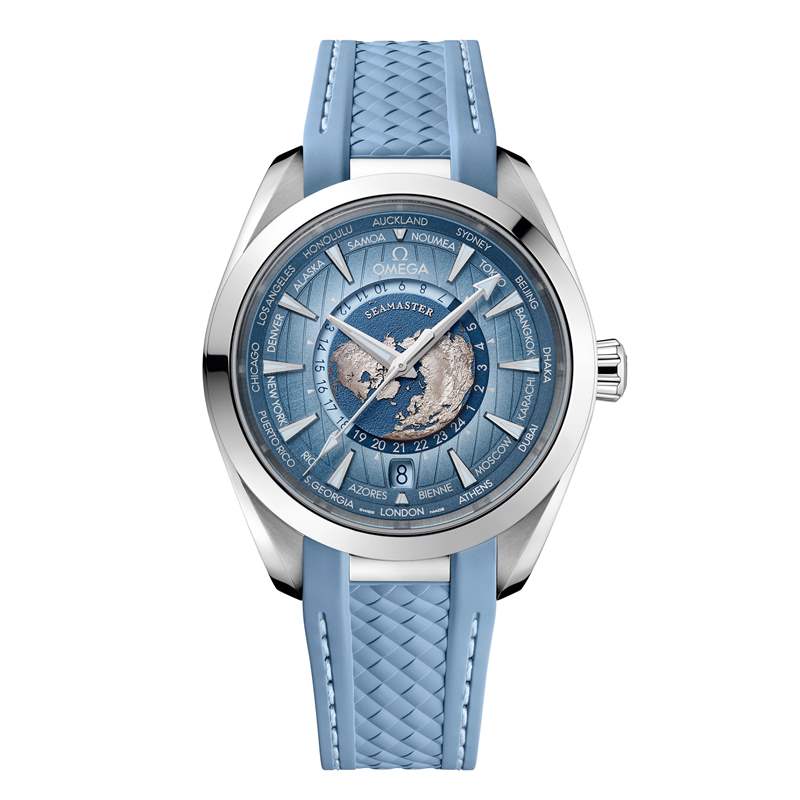 『新表』歐米茄推出8枚Seamaster 75th Anniversary Summer Blue海馬系列75周年腕表：藍色的變幻