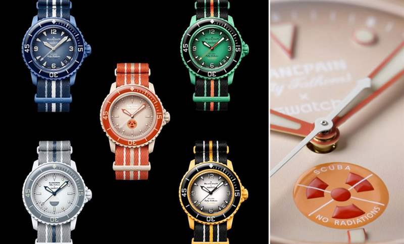 SWATCH - BLANCPAIN x SWATCH五款聯名表公開，這兩支最應該買！