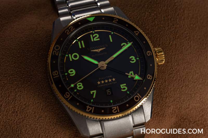 LONGINES - 為此地與彼時(shí)，都鍍上Golden Hour：浪琴表Spirit Zulu Time，新增18K黃金細(xì)節(jié)