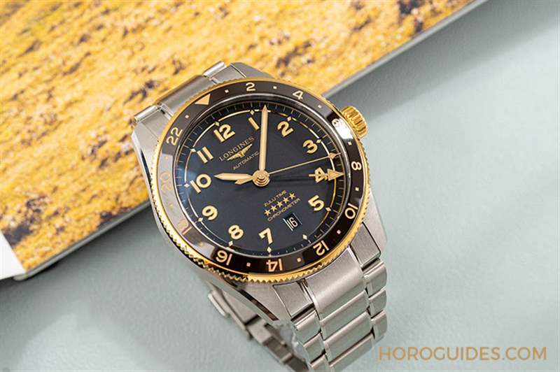 LONGINES - 為此地與彼時(shí)，都鍍上Golden Hour：浪琴表Spirit Zulu Time，新增18K黃金細(xì)節(jié)