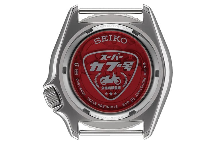 SEIKO第三款HONDA本田小狼聯(lián)名表5 Sports系列化身經(jīng)典摩托車