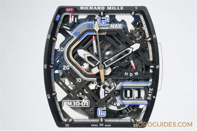 RICHARD MILLE - 超大日期與離合擺陀強勢結合|RICHARD MILLE RM 30-01離合擺陀自動上鏈腕表