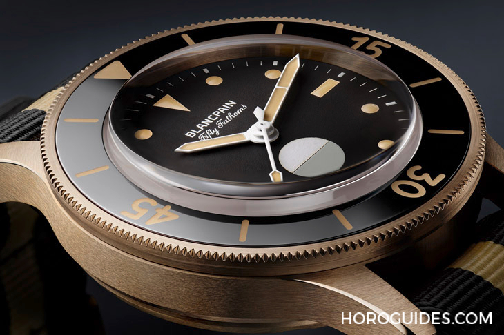 BLANCPAIN - 寶珀Fifty Fathoms 70周年紀念款第三彈! 青銅金五十噚登場