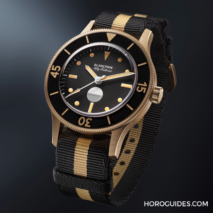BLANCPAIN - 寶珀Fifty Fathoms 70周年紀念款第三彈! 青銅金五十噚登場