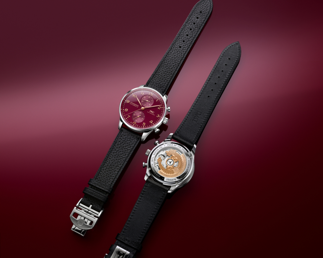 紅火開年、騰龍?jiān)诒常?IWC Portugieser系列計(jì)時碼表龍年特別版登場