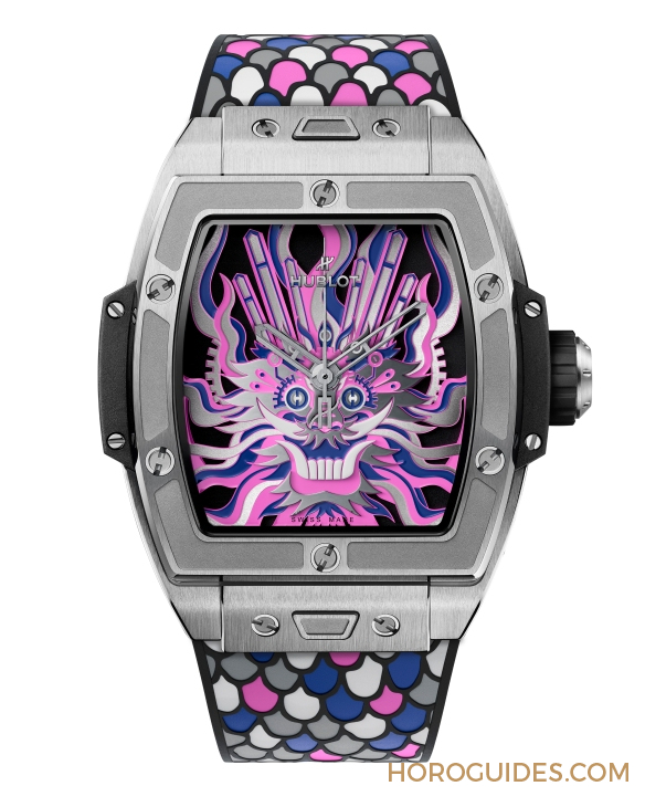 HUBLOT - 表上祥龍剪影｜HUBLOT融合剪紙藝術創Spirit of Big Bang鈦金龍表