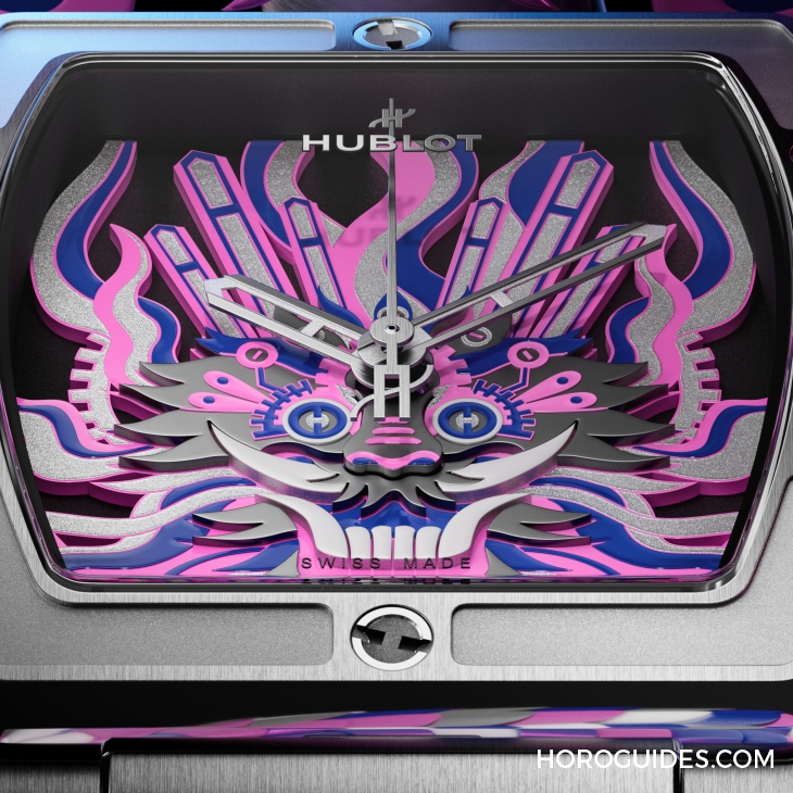 HUBLOT - 表上祥龍剪影｜HUBLOT融合剪紙藝術創Spirit of Big Bang鈦金龍表