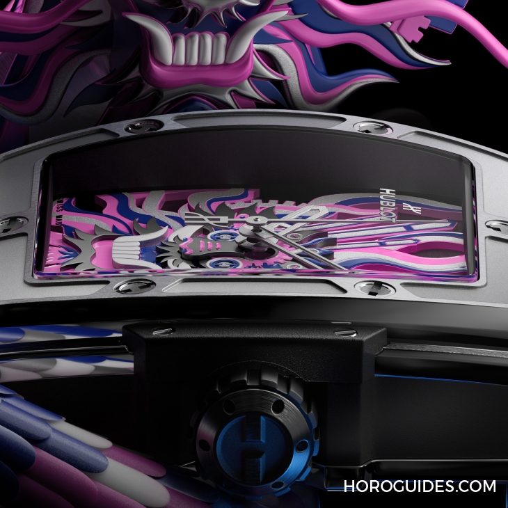 HUBLOT - 表上祥龍剪影｜HUBLOT融合剪紙藝術創Spirit of Big Bang鈦金龍表